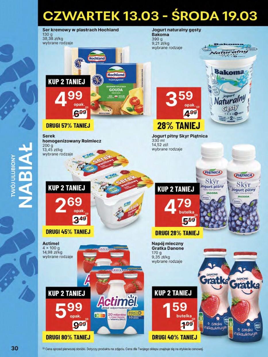 Gazetka promocyjna Delikatesy Centrum str. 30