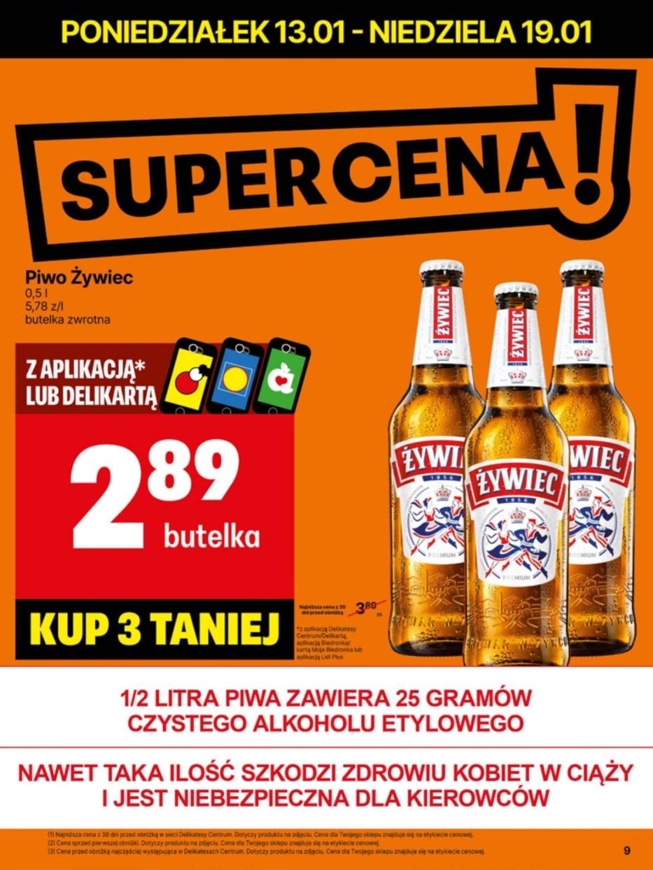 Gazetka promocyjna Delikatesy Centrum str. 9