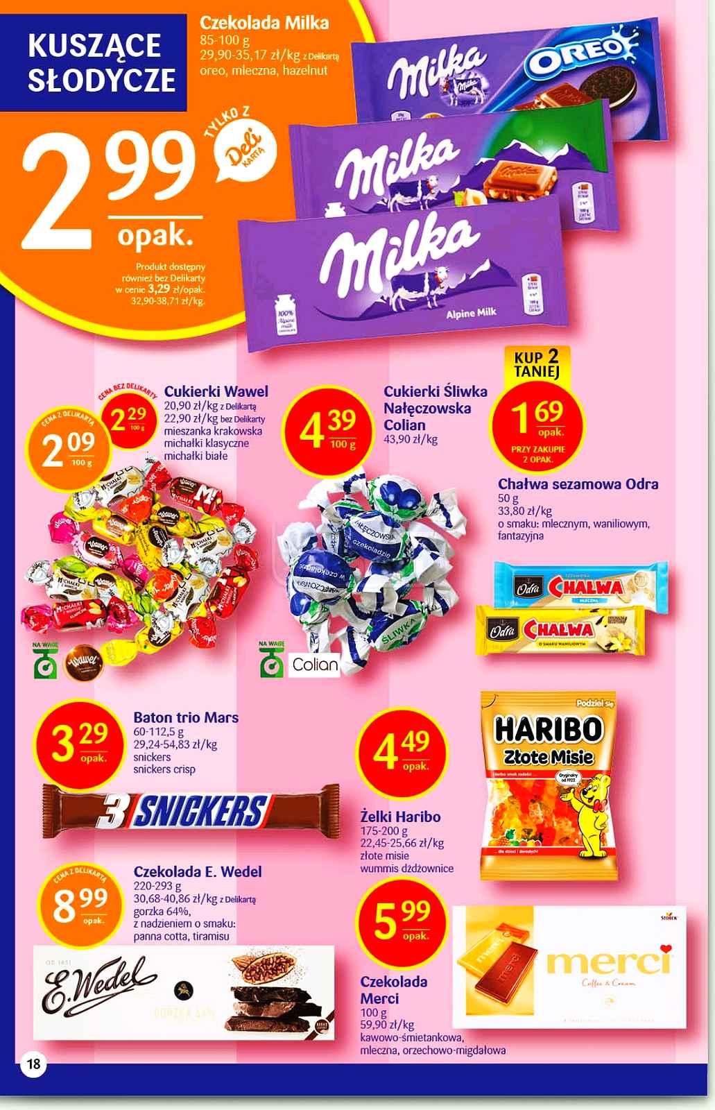 Gazetka promocyjna Delikatesy Centrum str. 18