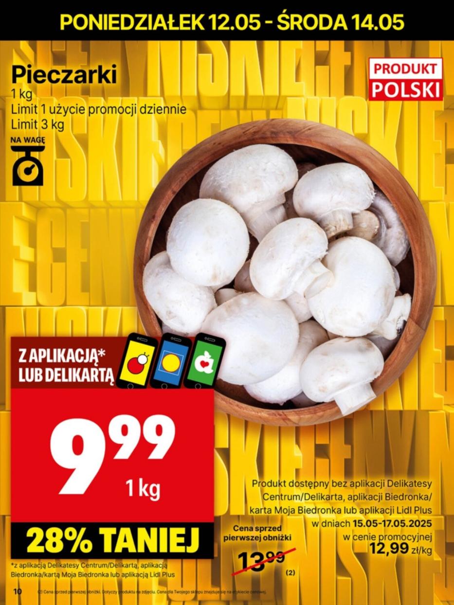 Gazetka promocyjna Delikatesy Centrum str. 10