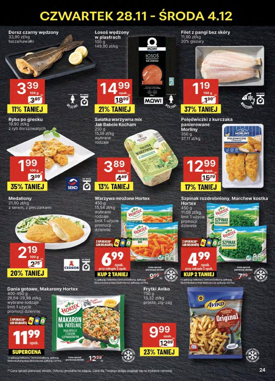 Gazetka promocyjna Delikatesy Centrum str. 24