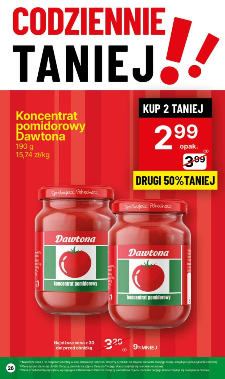 Gazetka promocyjna Delikatesy Centrum str. 26