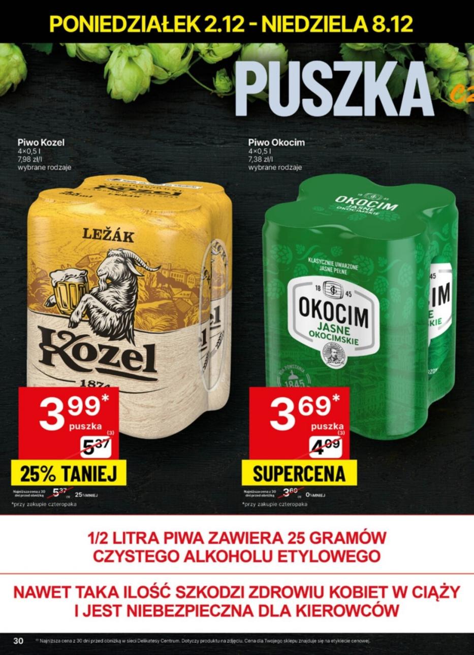 Gazetka promocyjna Delikatesy Centrum str. 30