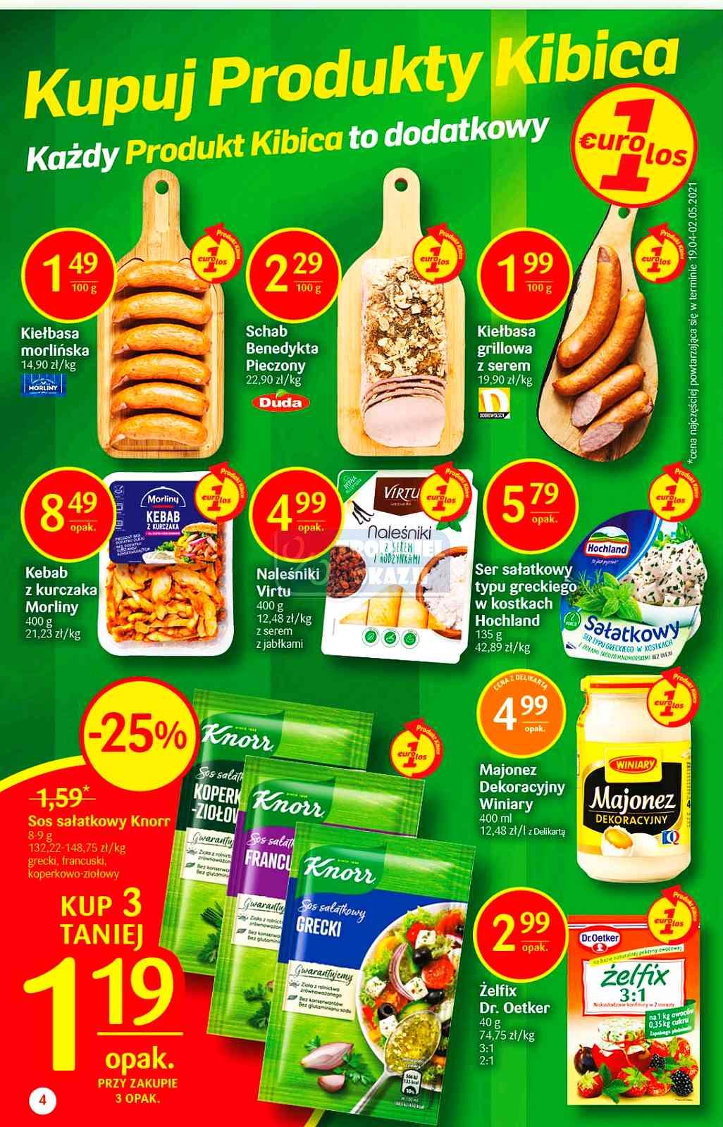 Gazetka promocyjna Delikatesy Centrum str. 4