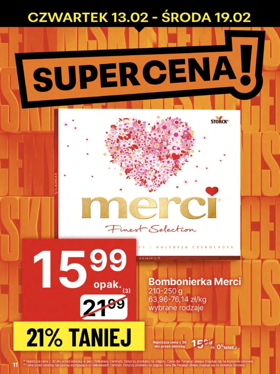 Gazetka promocyjna Delikatesy Centrum str. 11