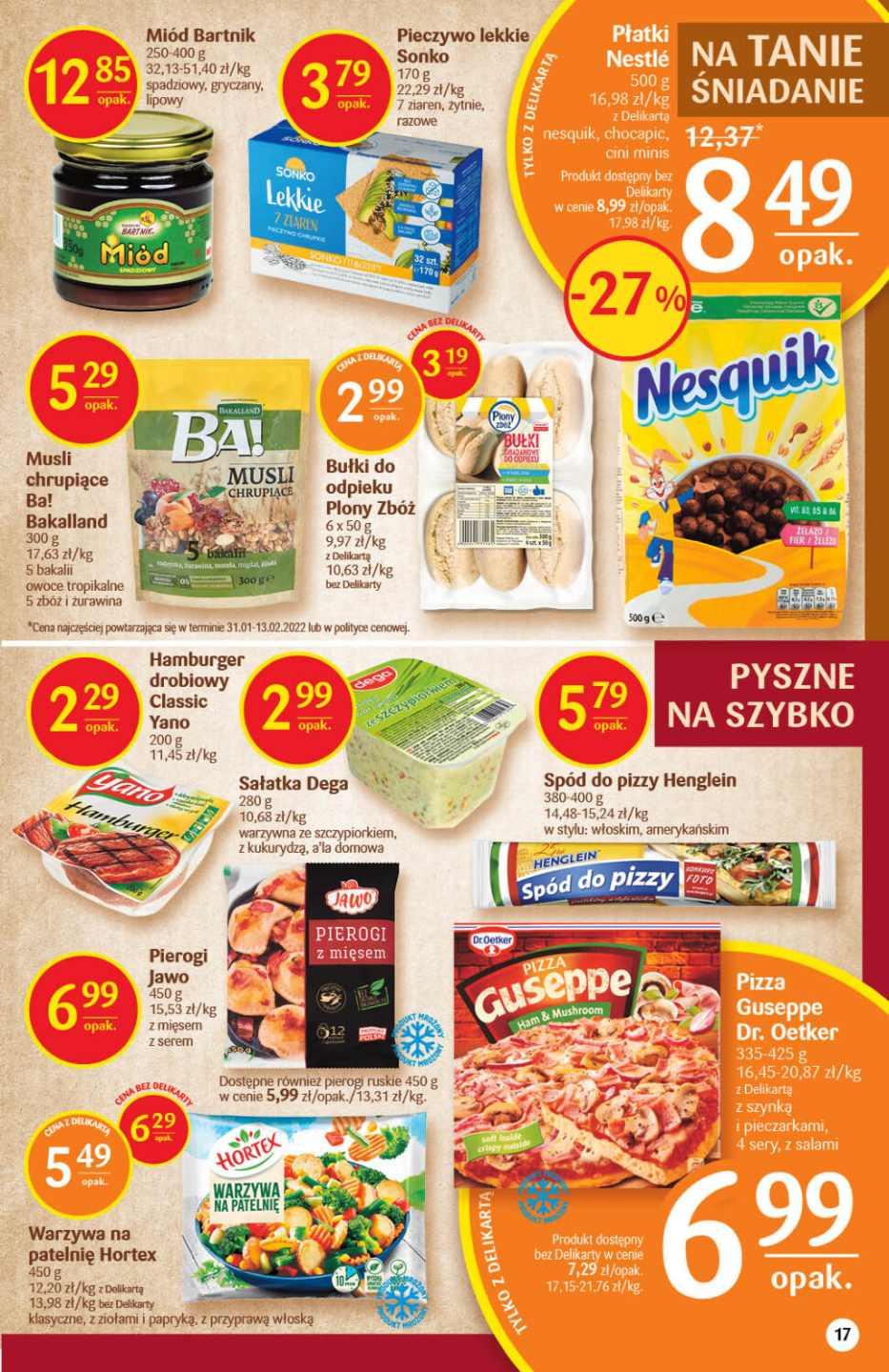 Gazetka promocyjna Delikatesy Centrum str. 17