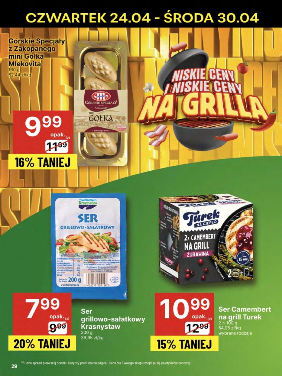 Gazetka promocyjna Delikatesy Centrum str. 29