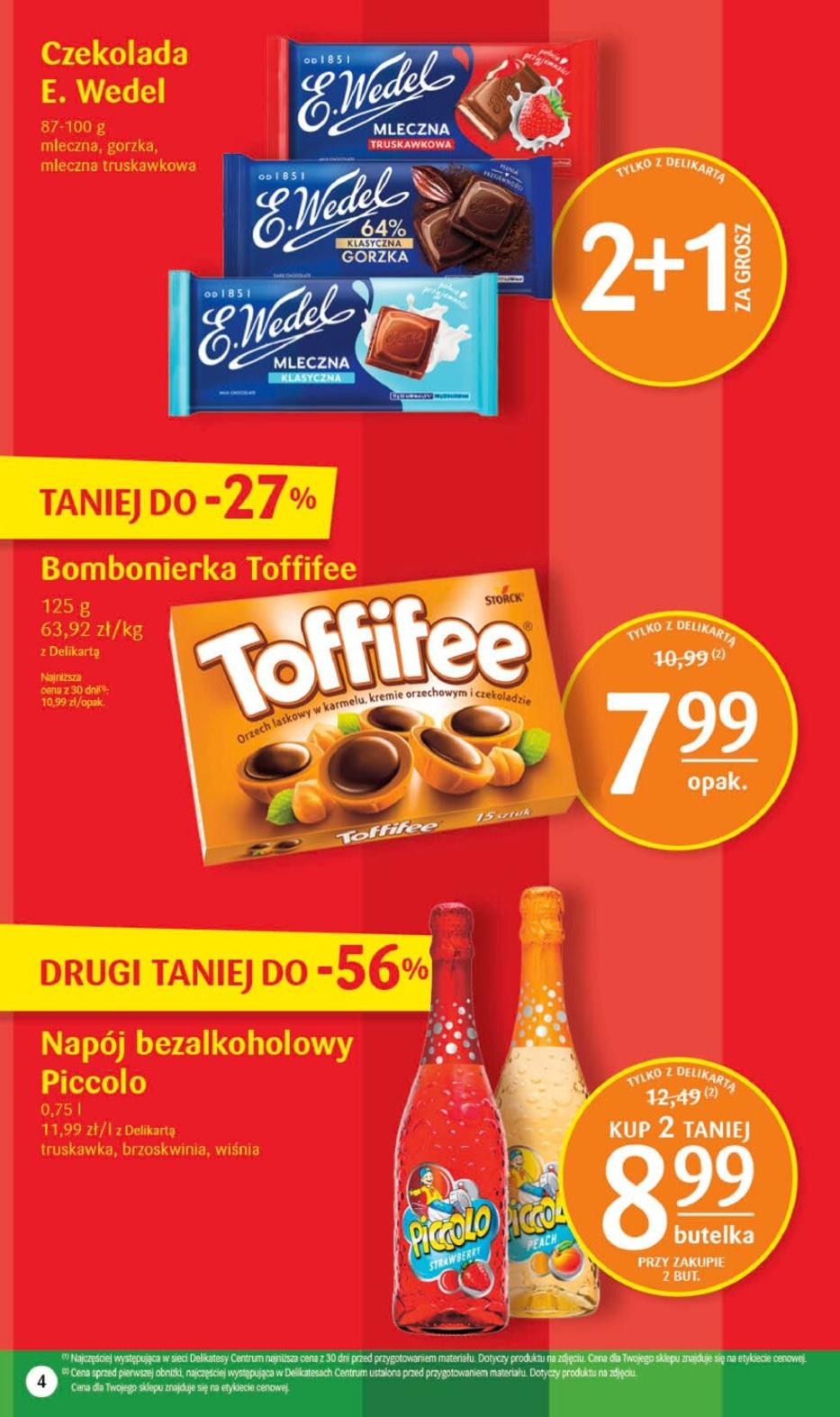 Gazetka promocyjna Delikatesy Centrum str. 4