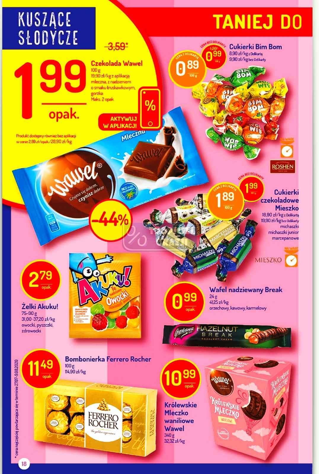 Gazetka promocyjna Delikatesy Centrum str. 18