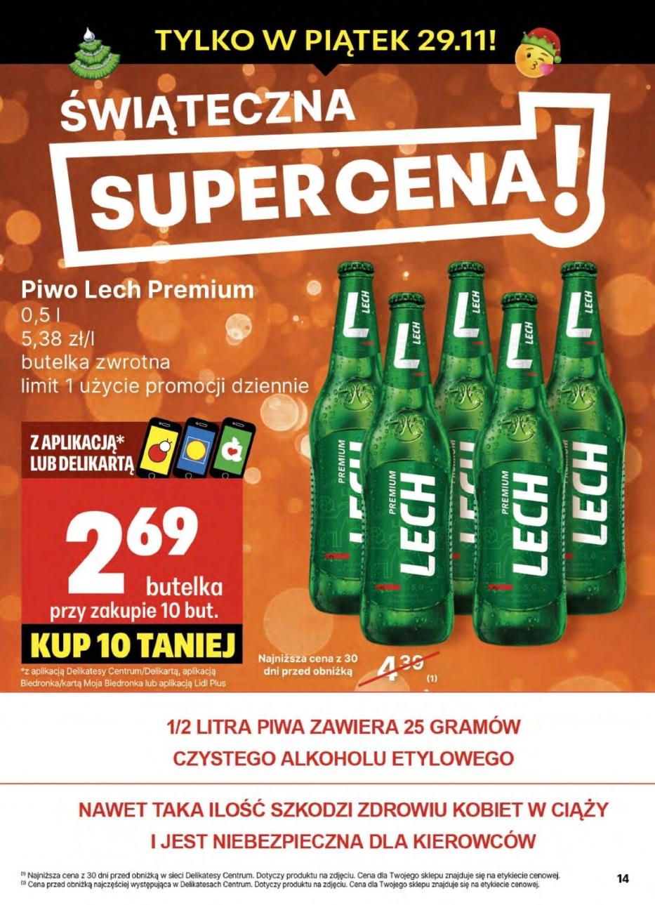 Gazetka promocyjna Delikatesy Centrum str. 14