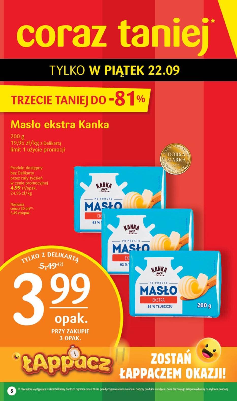 Gazetka promocyjna Delikatesy Centrum str. 8