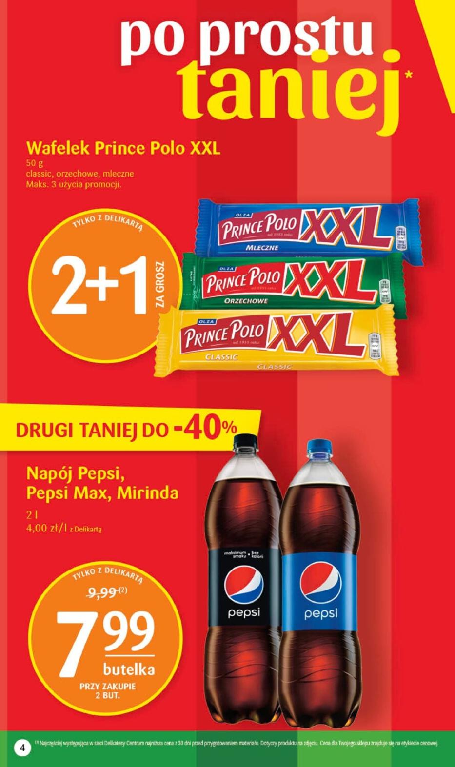 Gazetka promocyjna Delikatesy Centrum str. 4