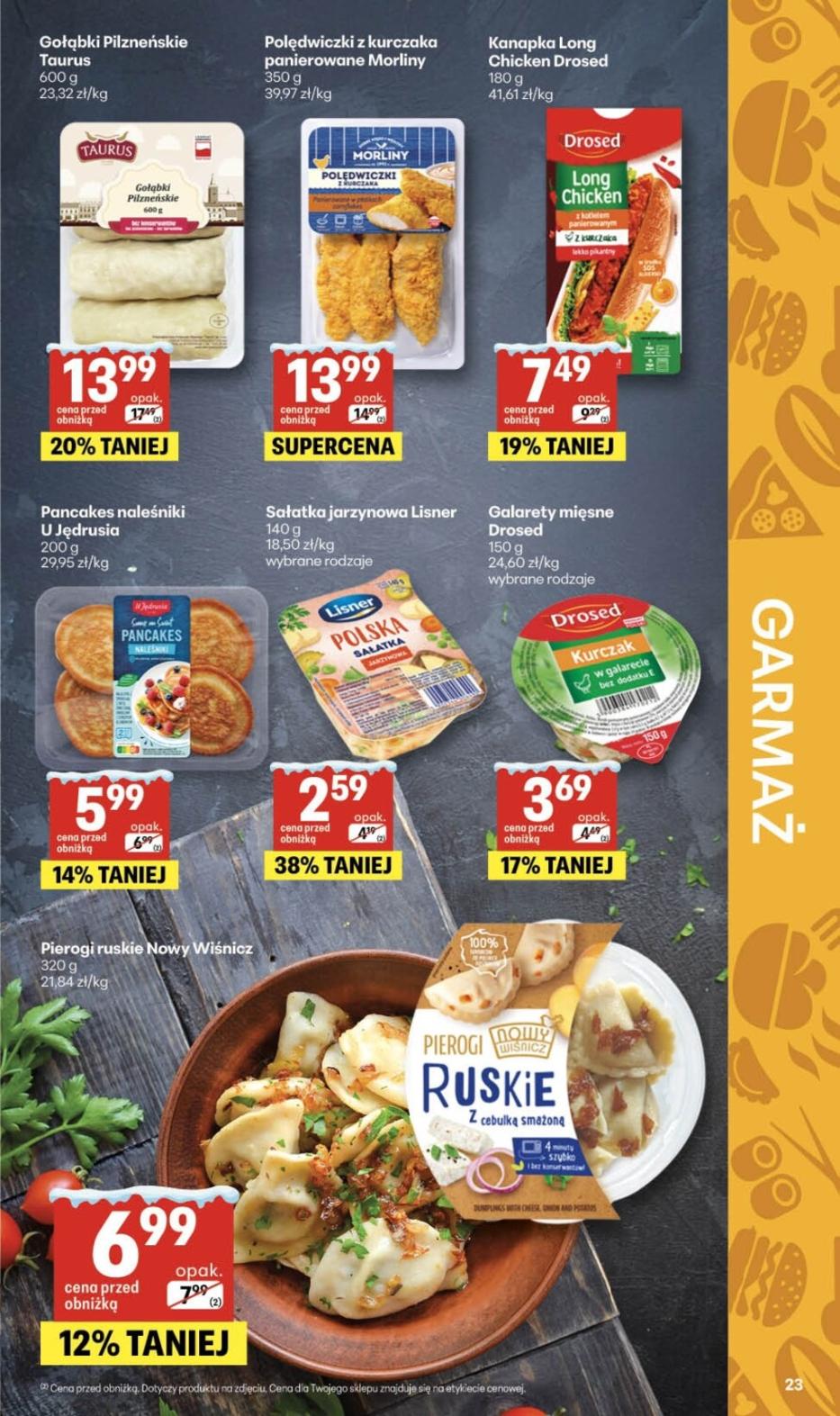 Gazetka promocyjna Delikatesy Centrum str. 23
