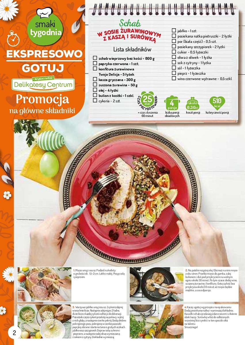 Gazetka promocyjna Delikatesy Centrum str. 2