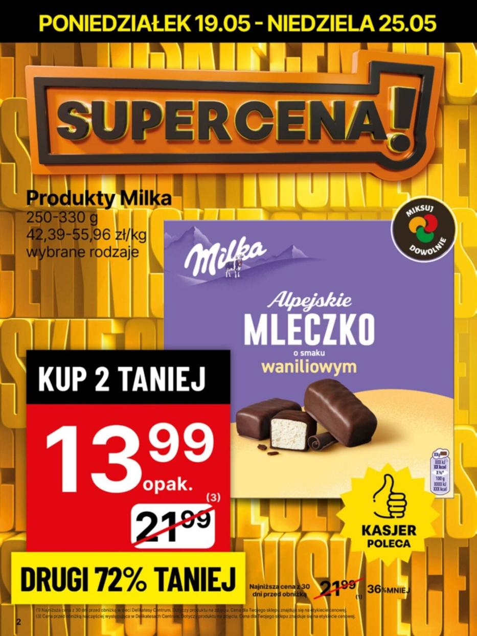 Gazetka promocyjna Delikatesy Centrum str. 2