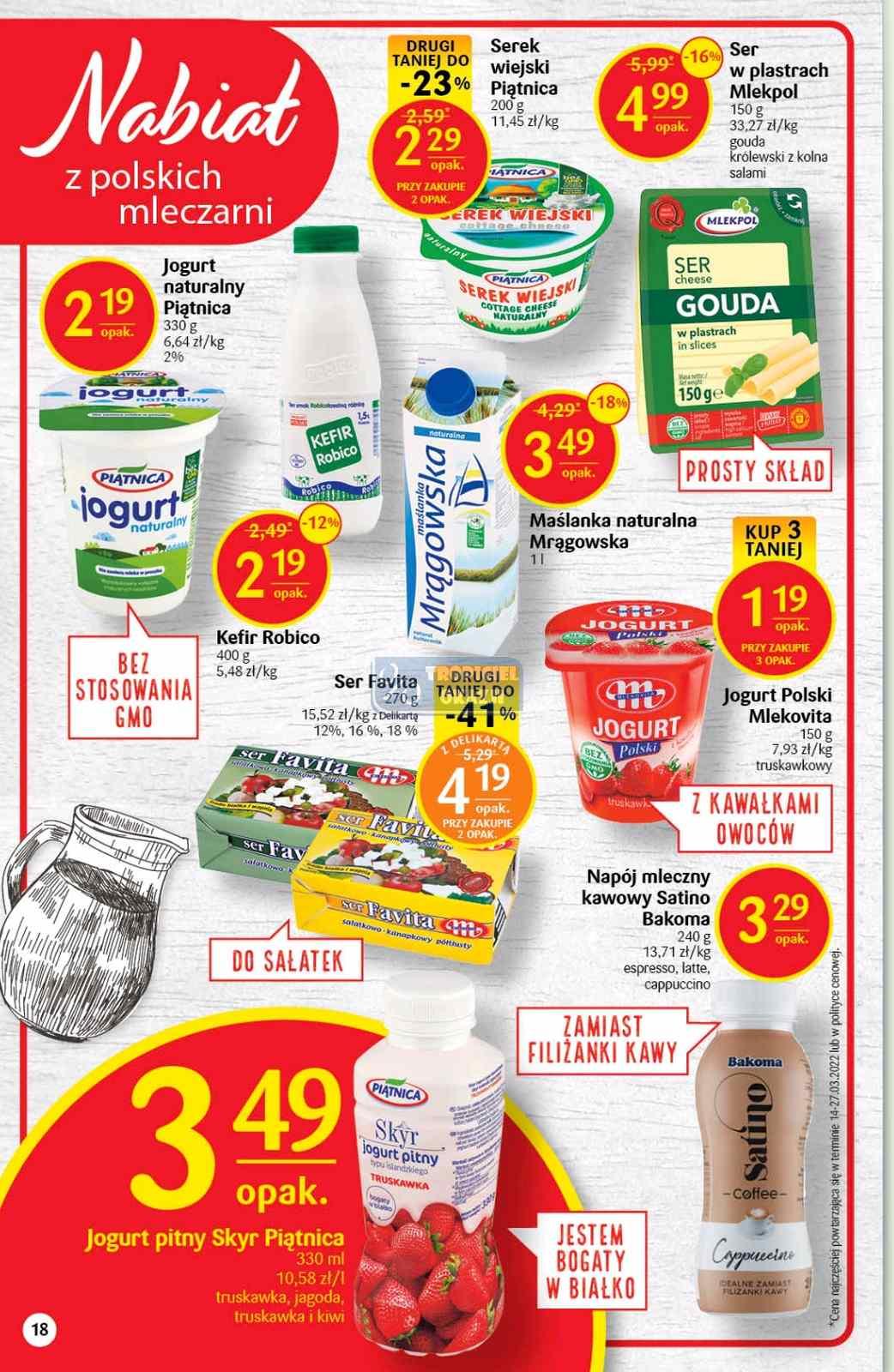 Gazetka promocyjna Delikatesy Centrum str. 18