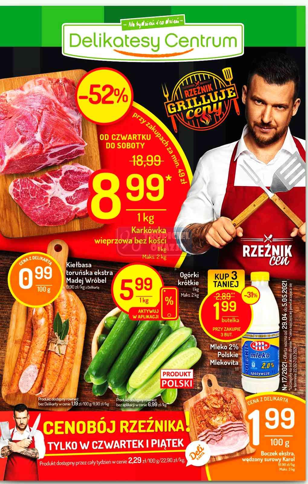 Gazetka promocyjna Delikatesy Centrum str. 1