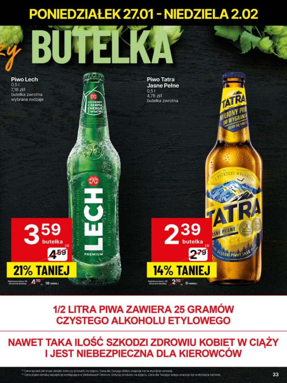 Gazetka promocyjna Delikatesy Centrum str. 33