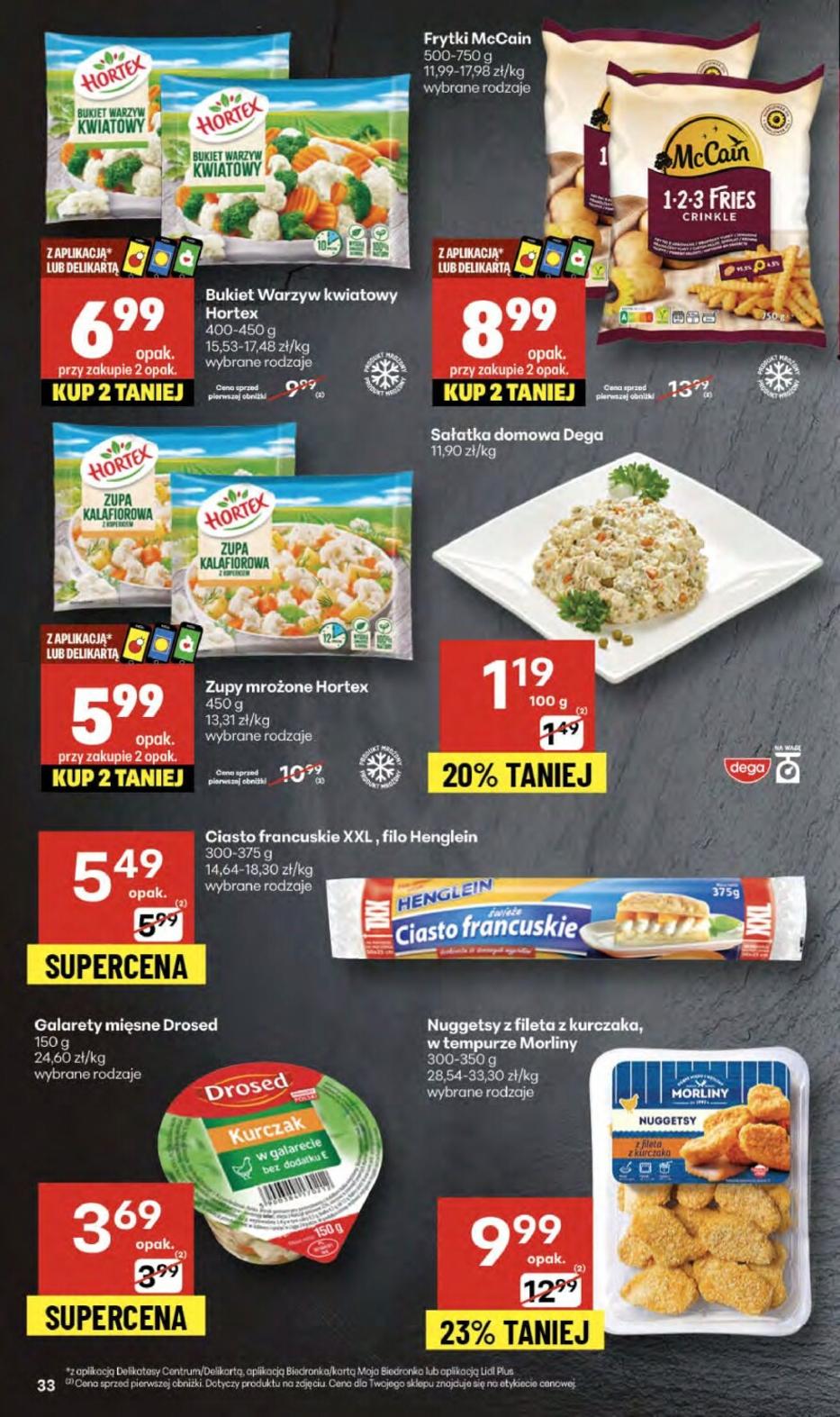 Gazetka promocyjna Delikatesy Centrum str. 33