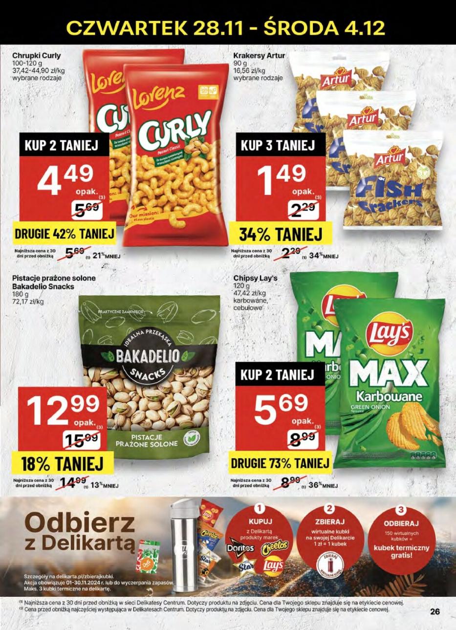 Gazetka promocyjna Delikatesy Centrum str. 26