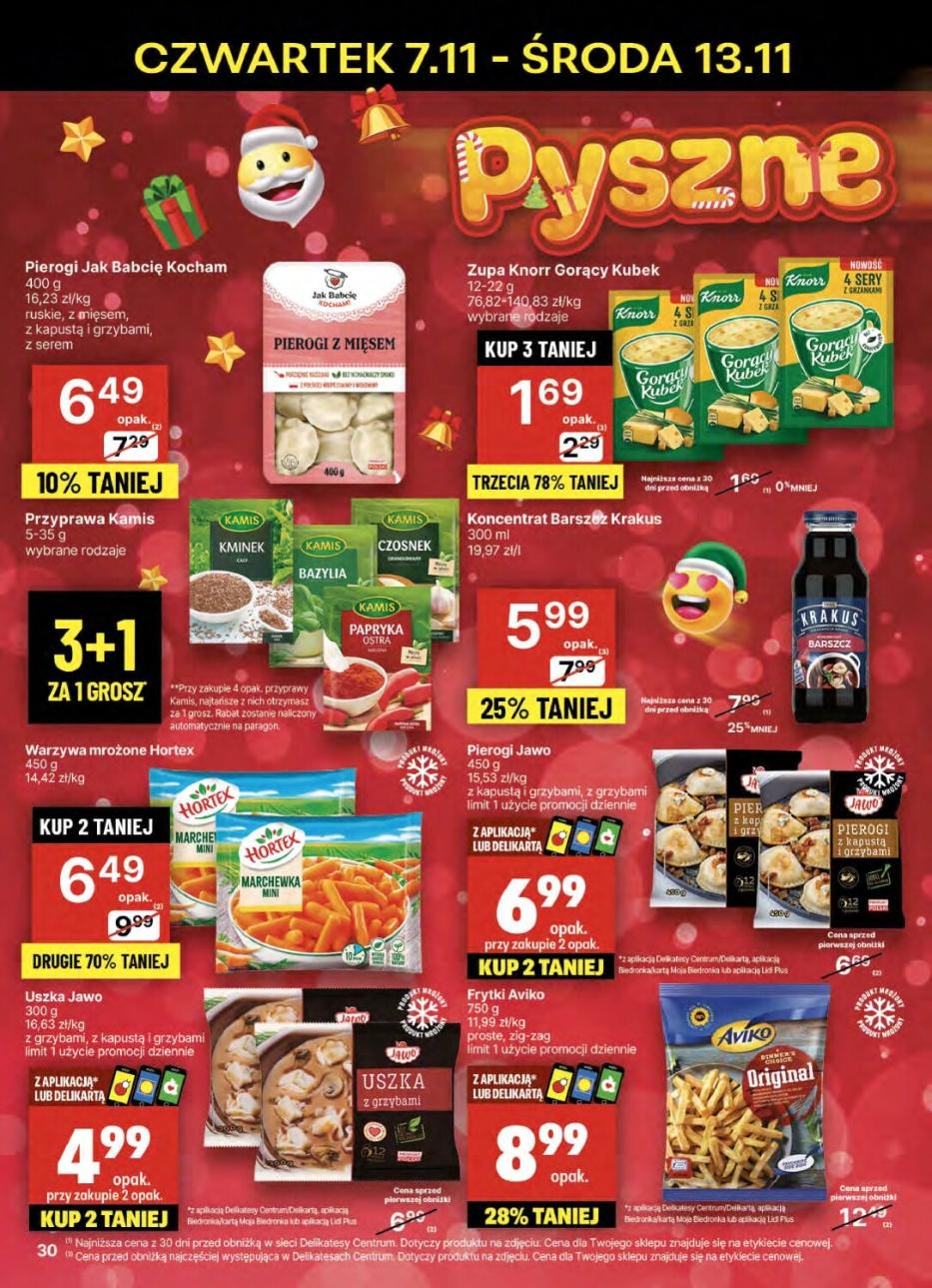 Gazetka promocyjna Delikatesy Centrum str. 30