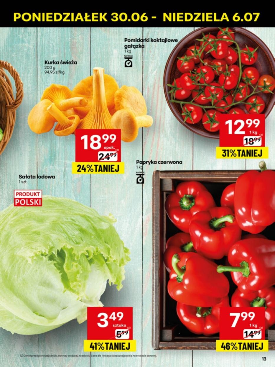 Gazetka promocyjna Delikatesy Centrum str. 13