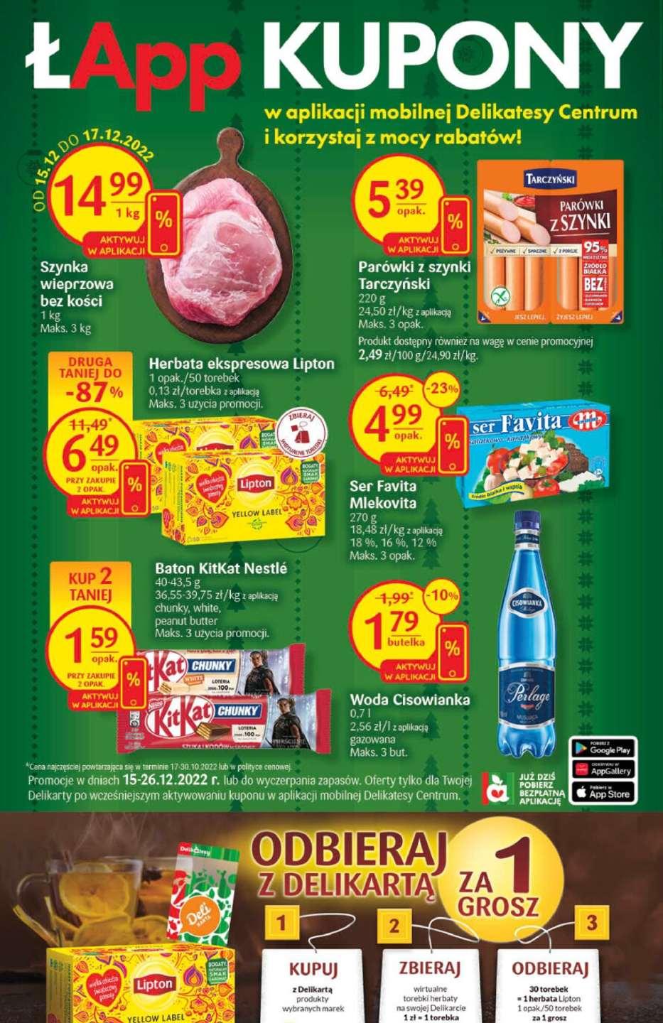 Gazetka promocyjna Delikatesy Centrum str. 12