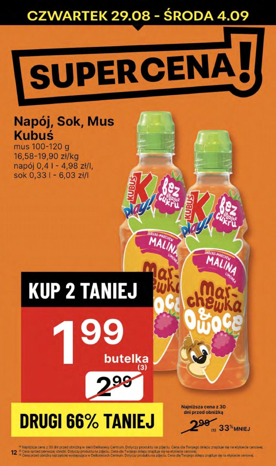 Gazetka promocyjna Delikatesy Centrum str. 12