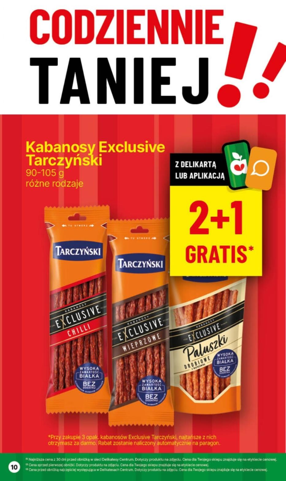 Gazetka promocyjna Delikatesy Centrum str. 10