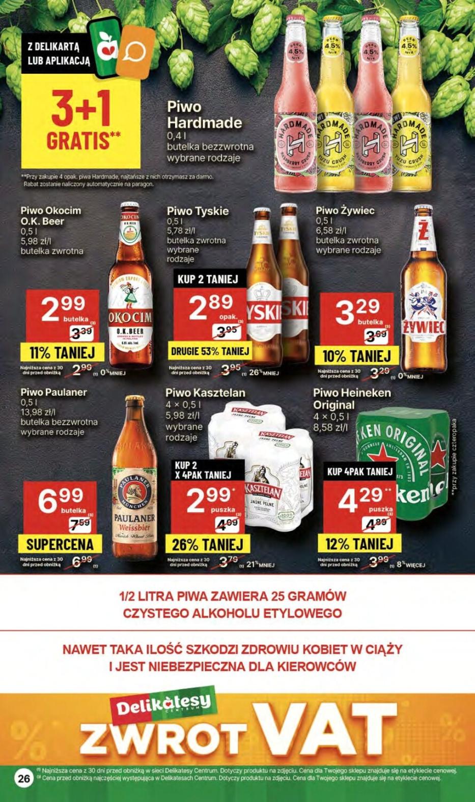Gazetka promocyjna Delikatesy Centrum str. 26