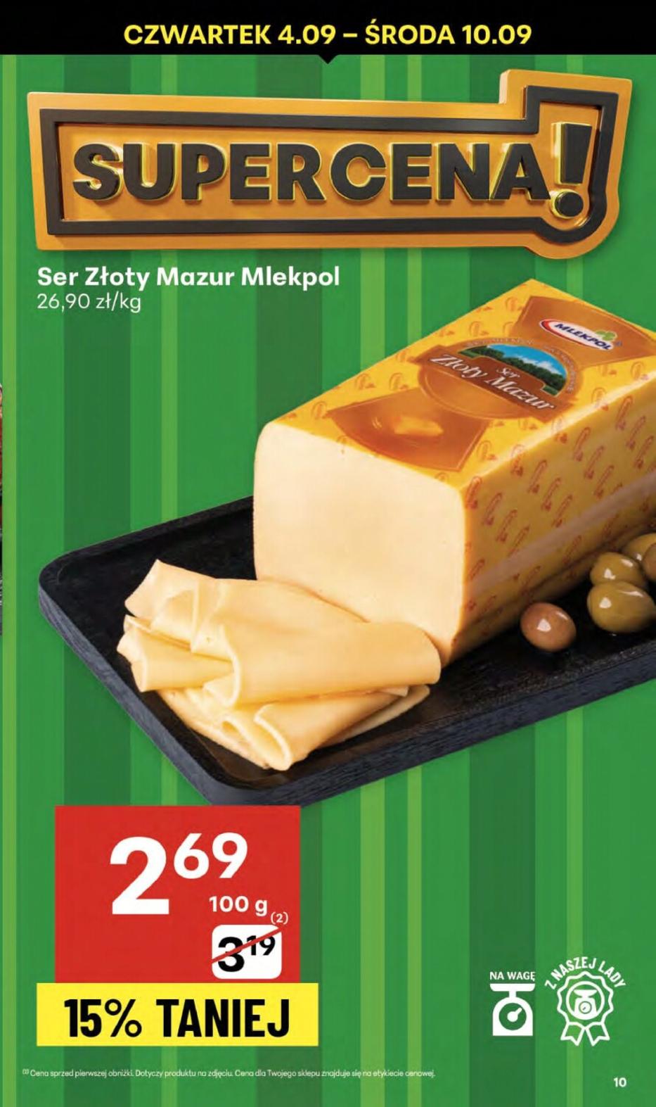 Gazetka promocyjna Delikatesy Centrum str. 10