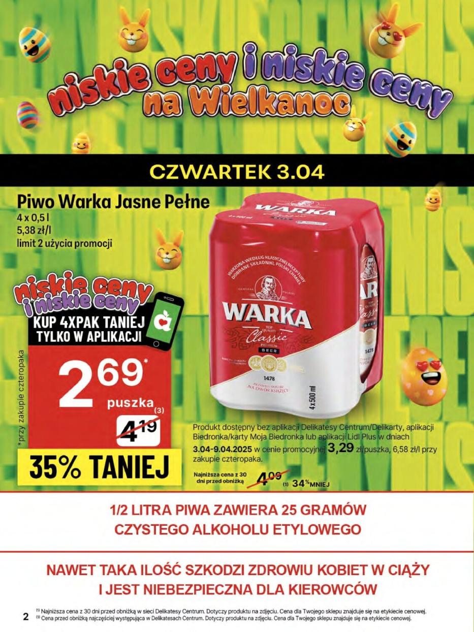 Gazetka promocyjna Delikatesy Centrum str. 2