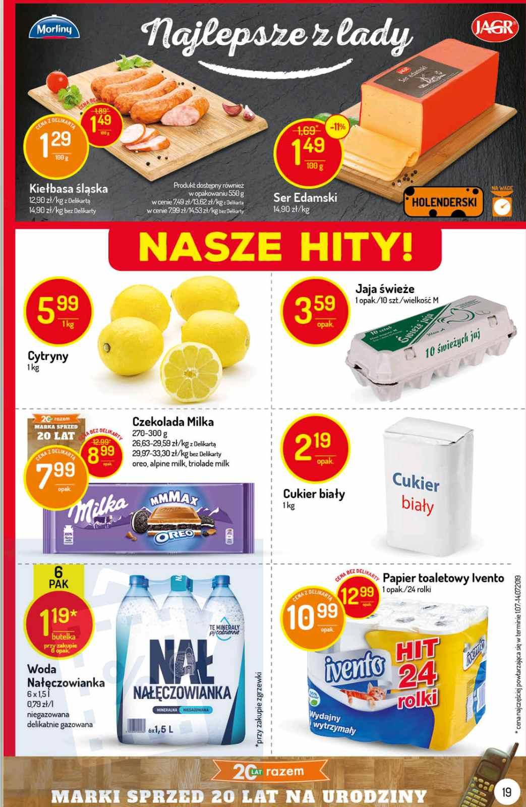 Gazetka promocyjna Delikatesy Centrum str. 19