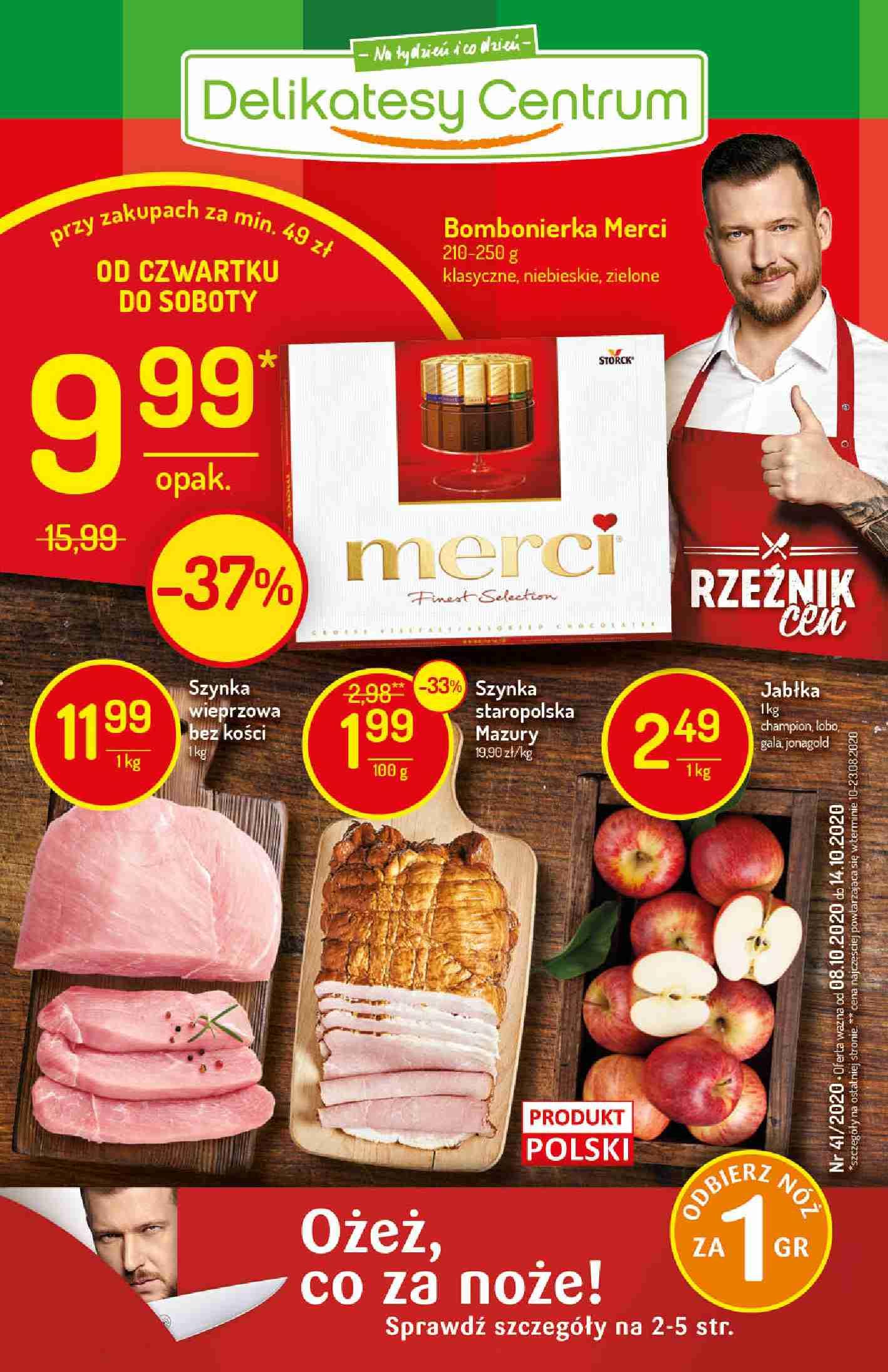 Gazetka promocyjna Delikatesy Centrum str. 1