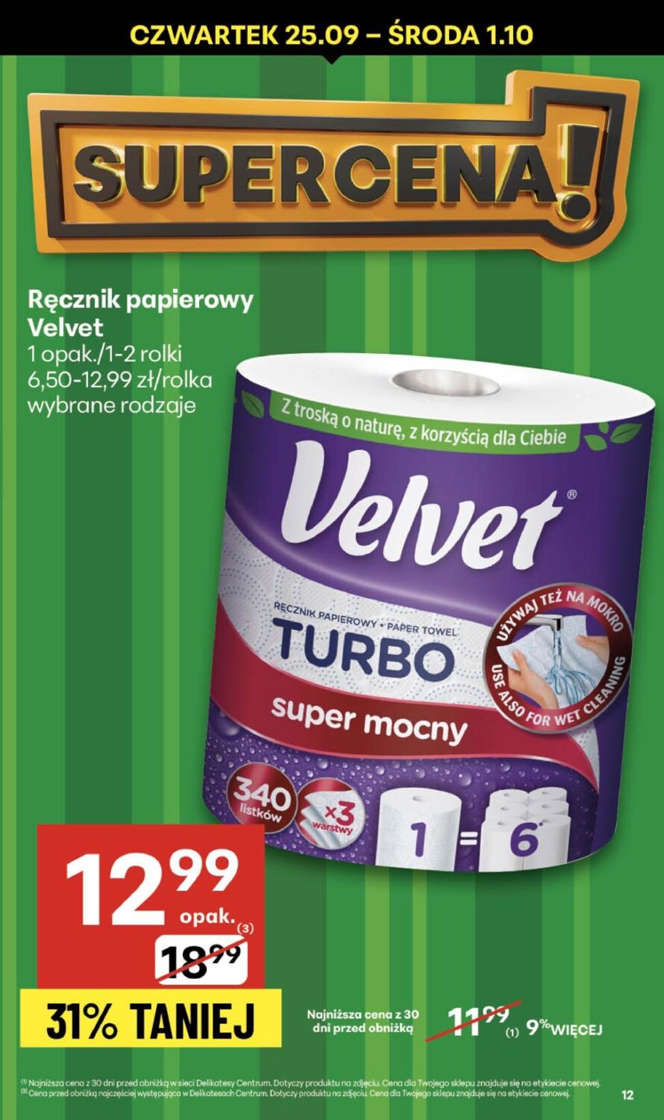 Gazetka promocyjna Delikatesy Centrum str. 12