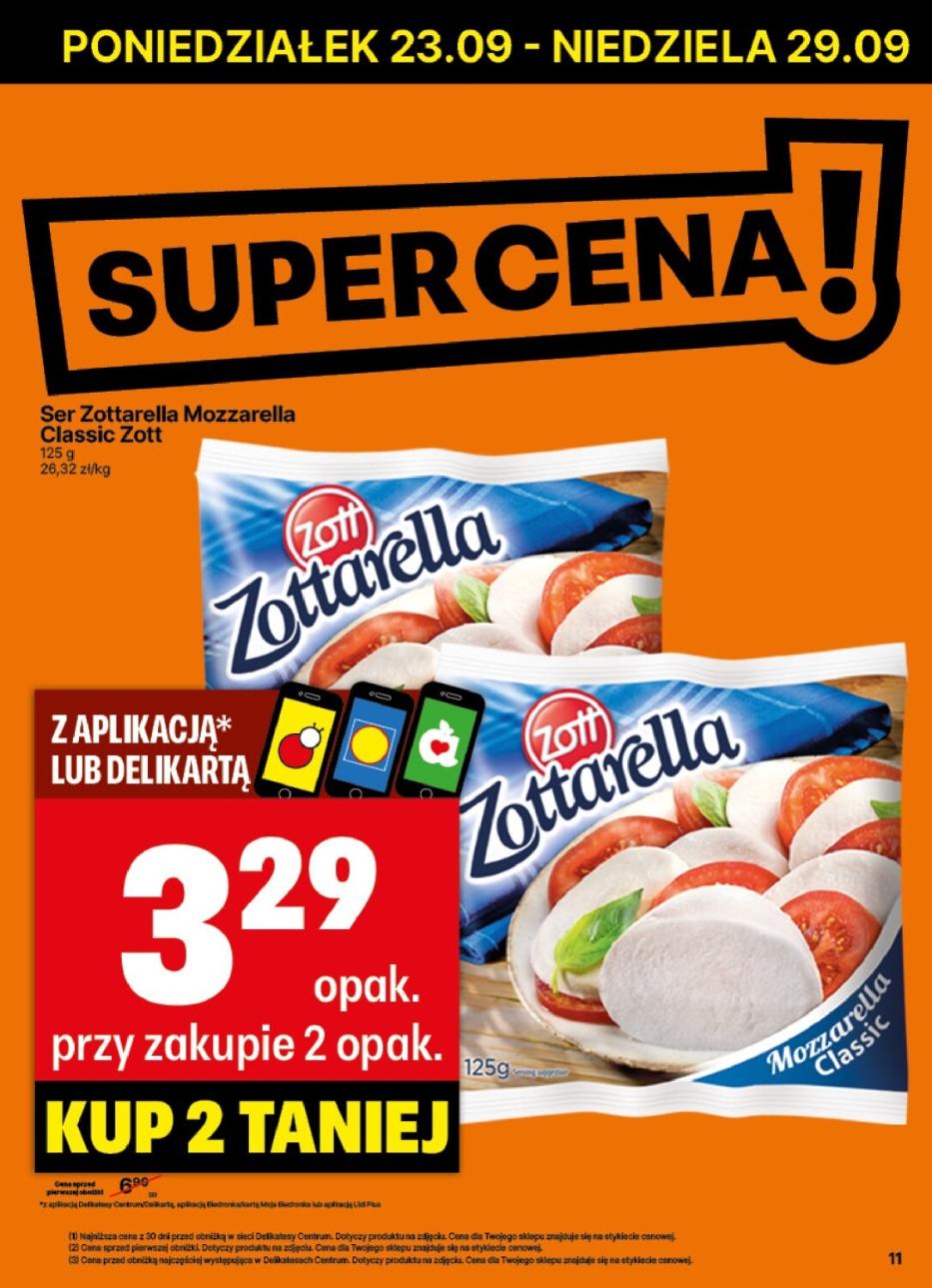 Gazetka promocyjna Delikatesy Centrum str. 11