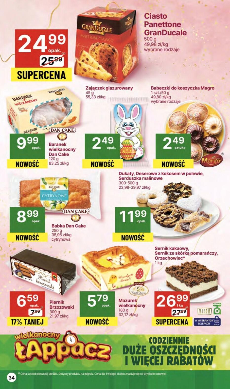 Gazetka promocyjna Delikatesy Centrum str. 34