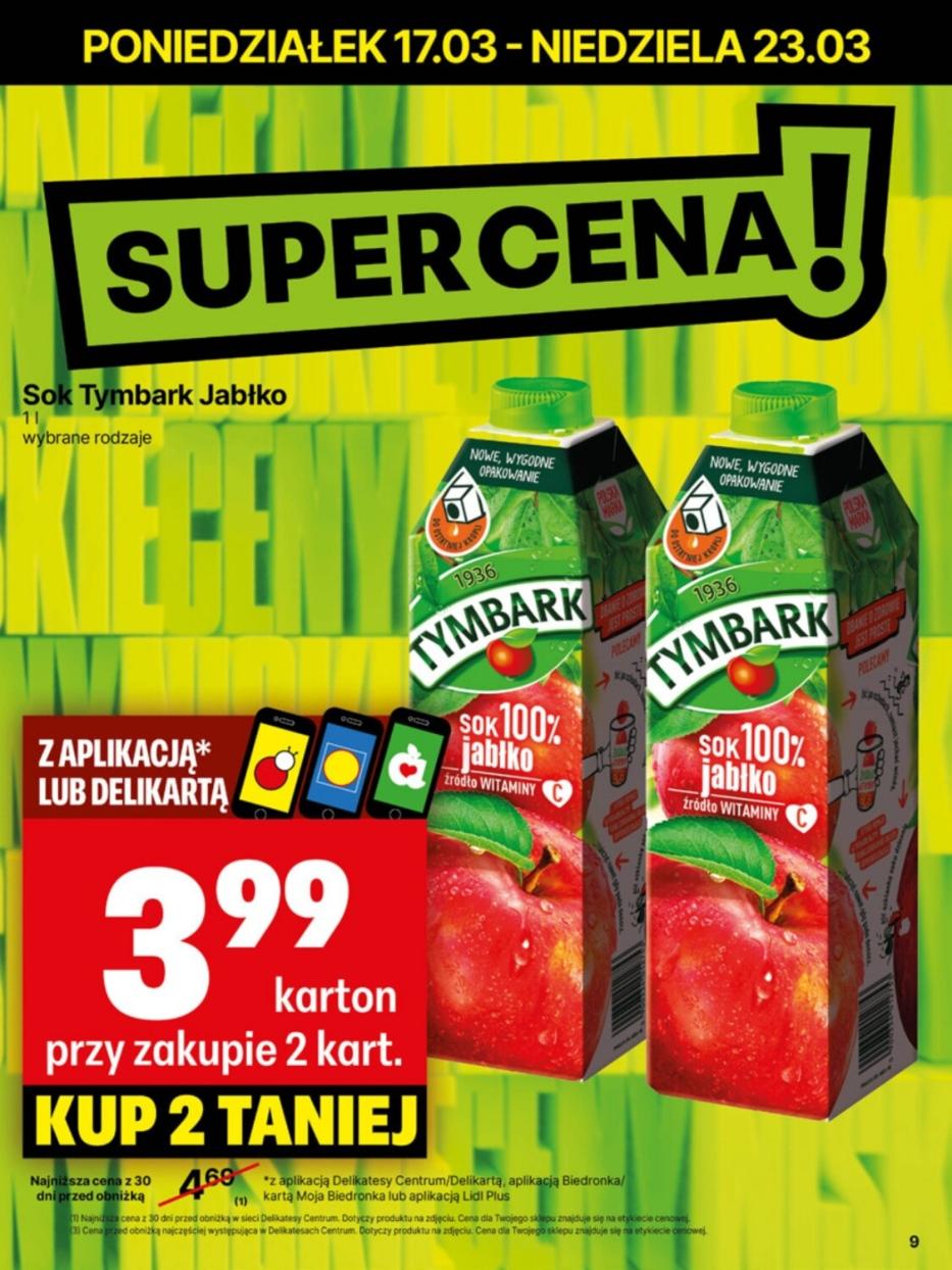 Gazetka promocyjna Delikatesy Centrum str. 9