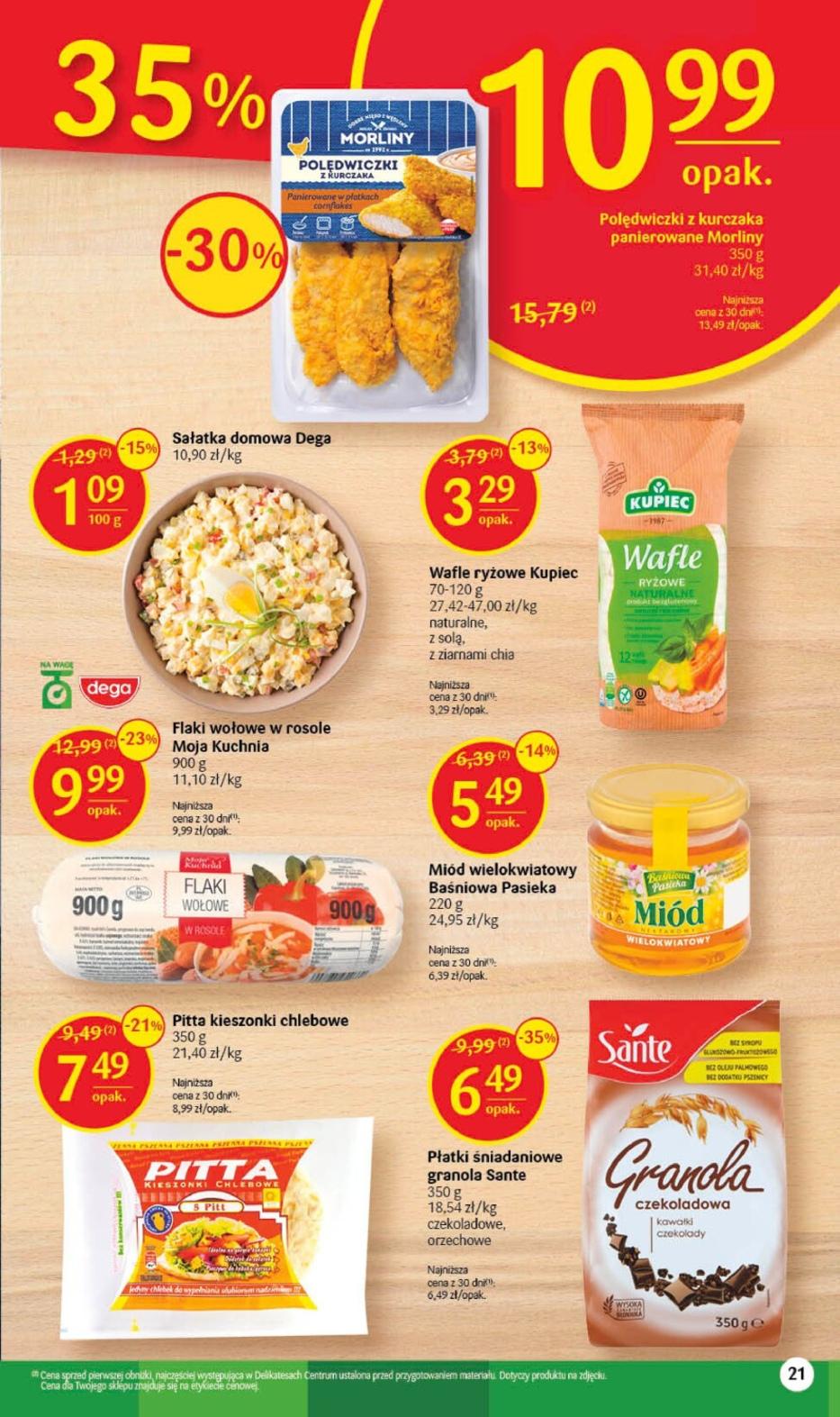 Gazetka promocyjna Delikatesy Centrum str. 21