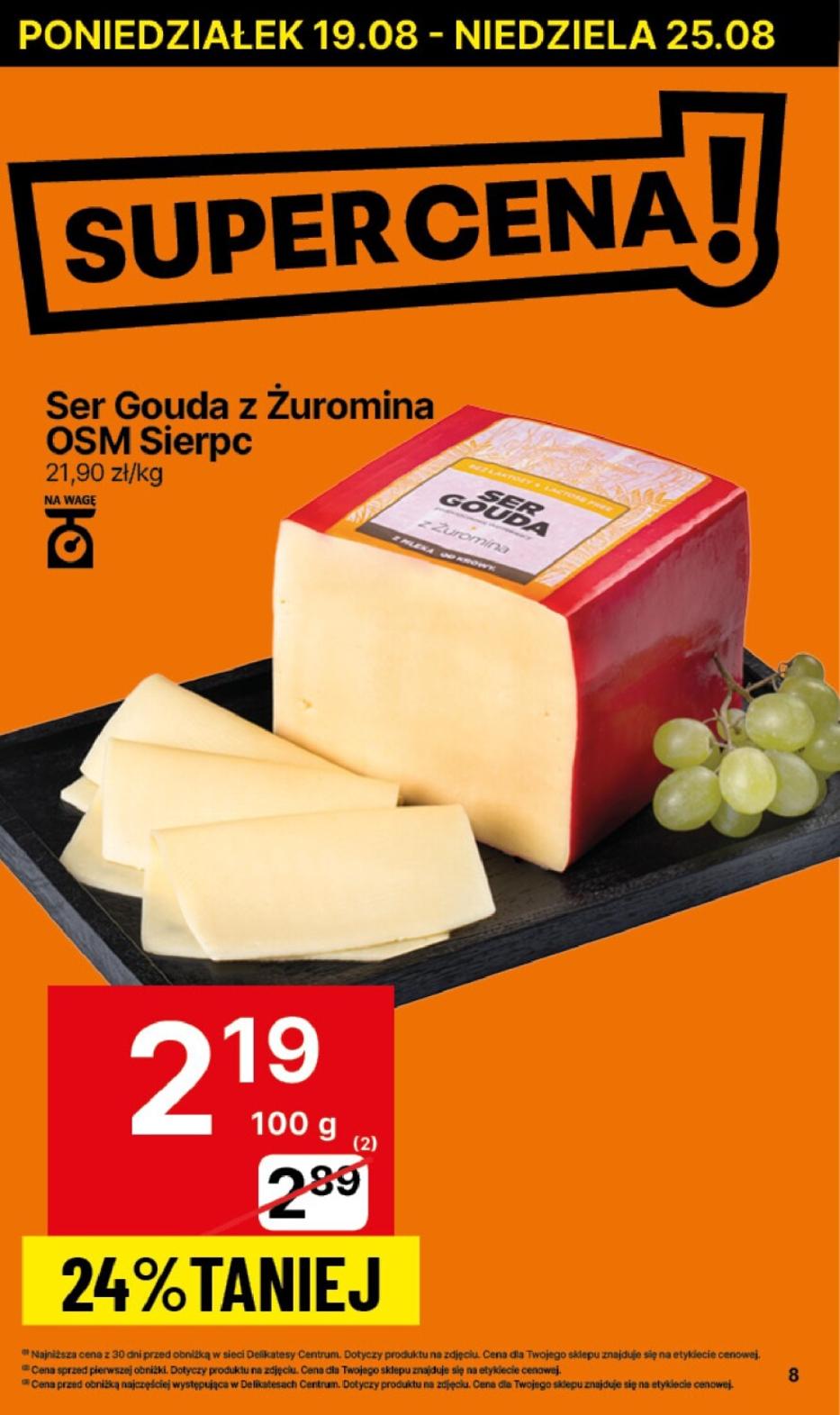 Gazetka promocyjna Delikatesy Centrum str. 8
