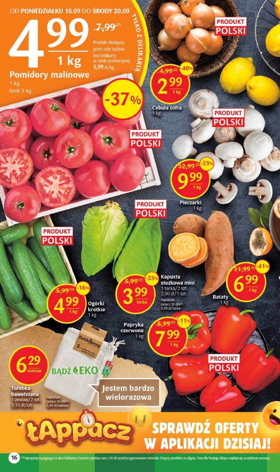 Gazetka promocyjna Delikatesy Centrum str. 15