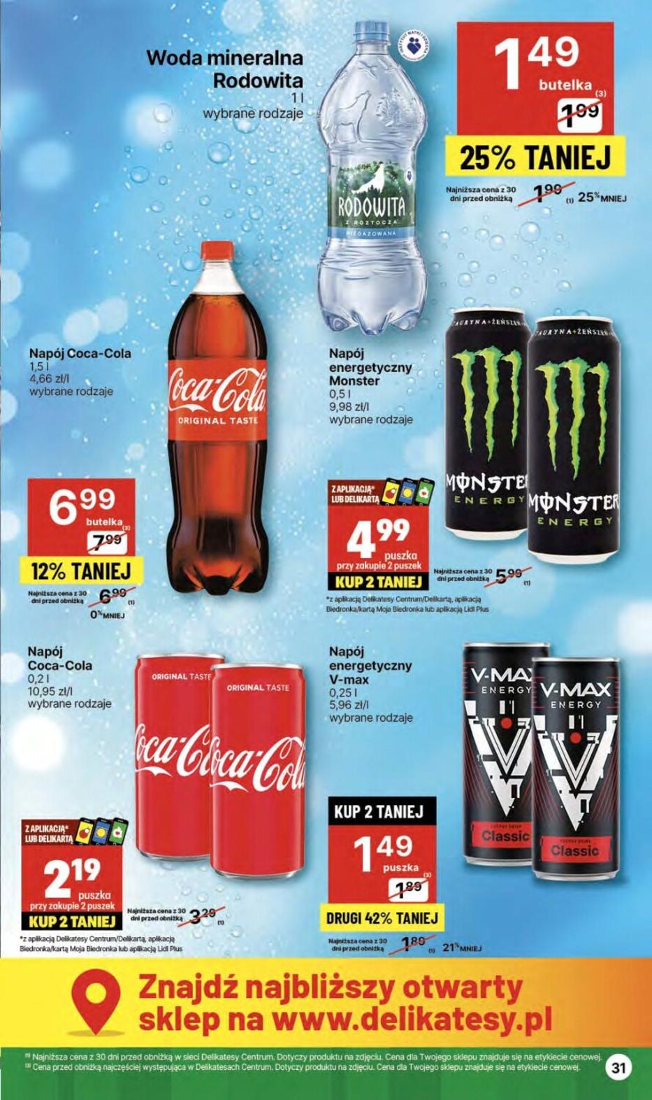 Gazetka promocyjna Delikatesy Centrum str. 31