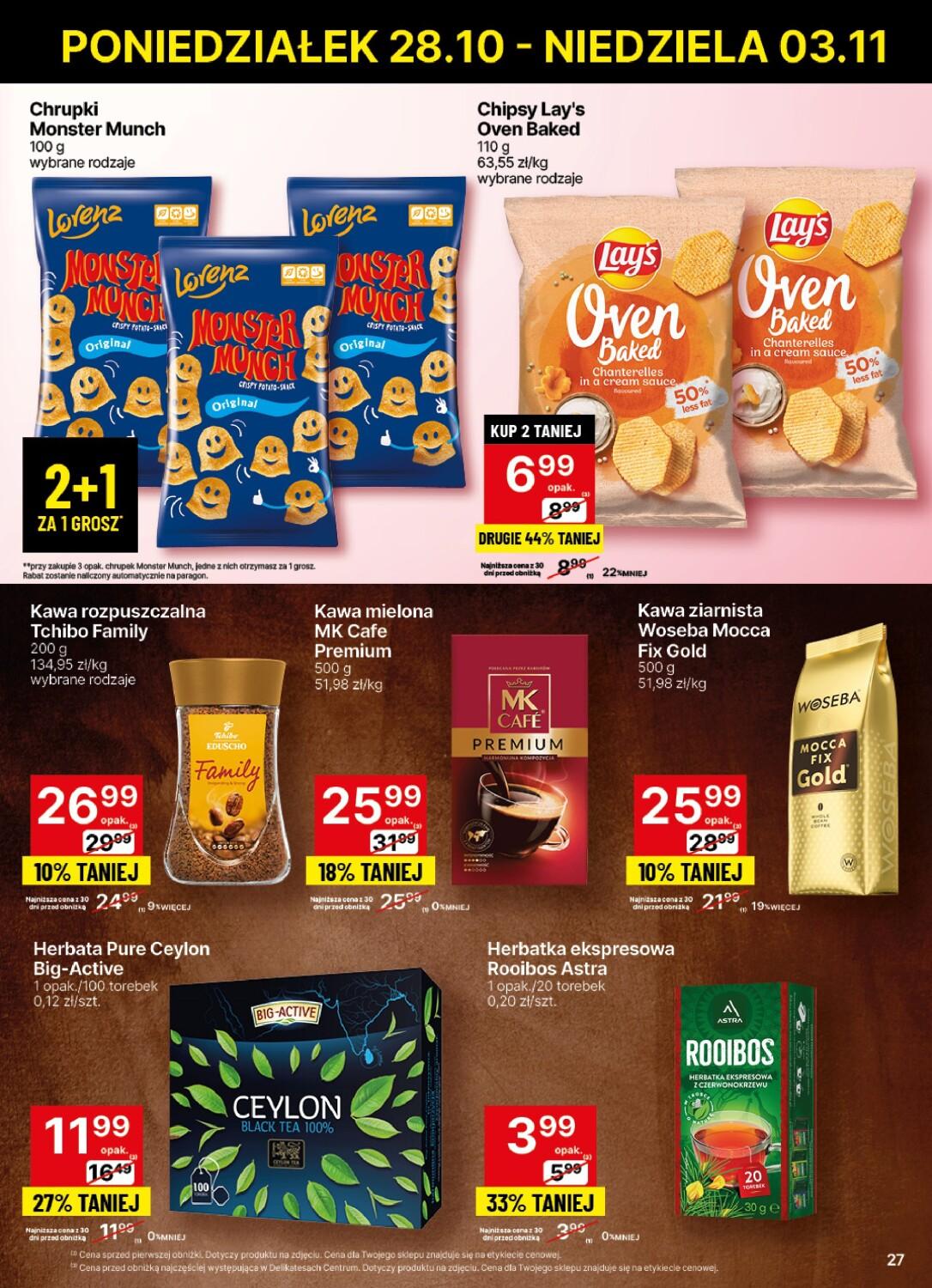 Gazetka promocyjna Delikatesy Centrum str. 27