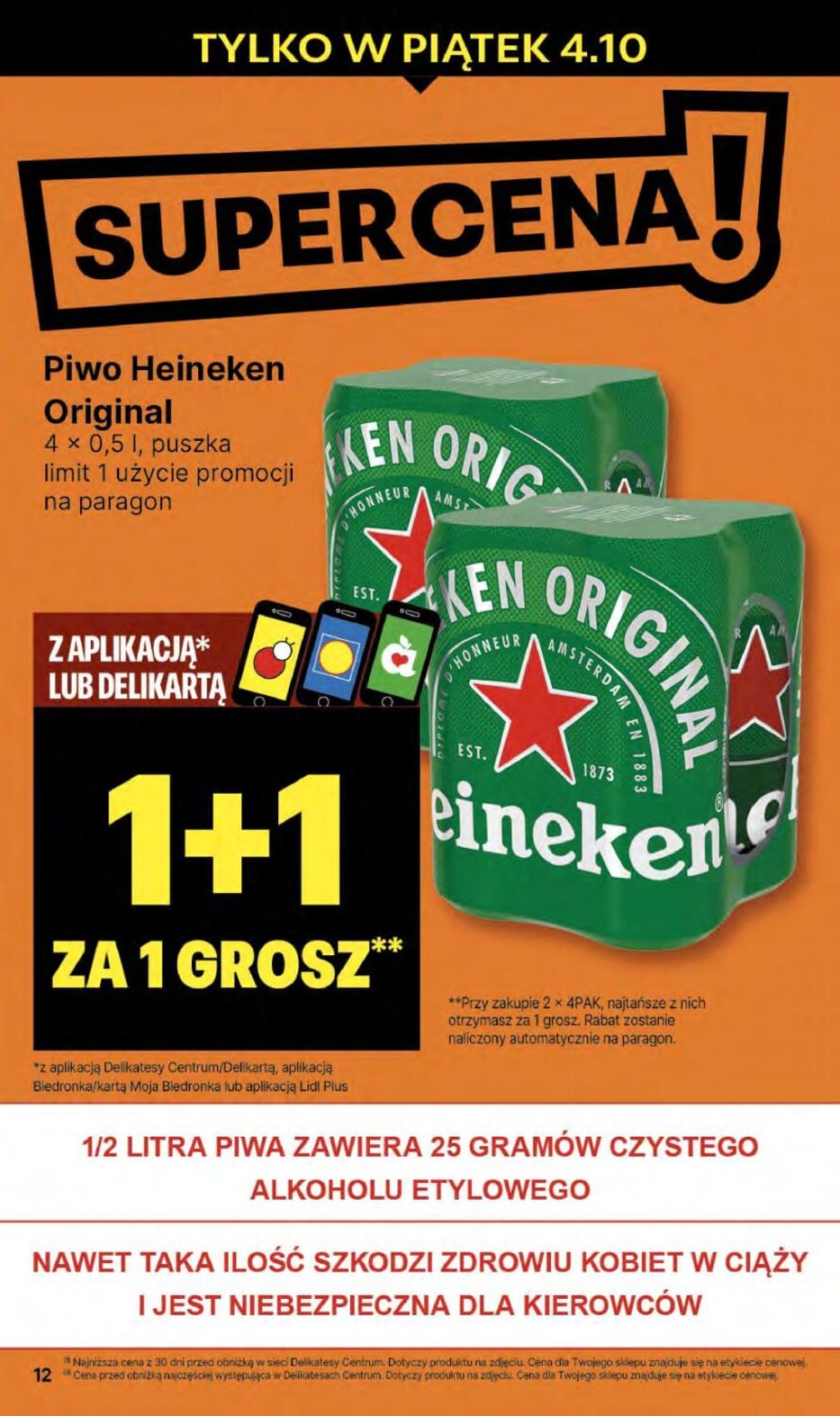 Gazetka promocyjna Delikatesy Centrum str. 12