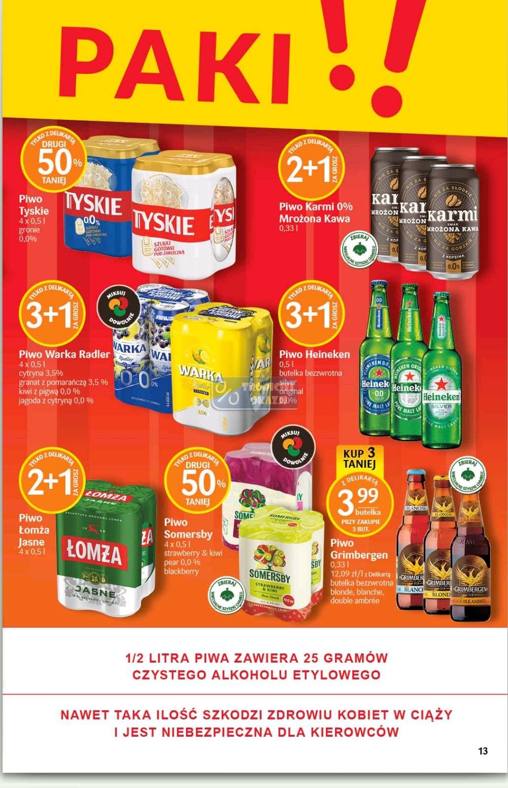 Gazetka promocyjna Delikatesy Centrum str. 13