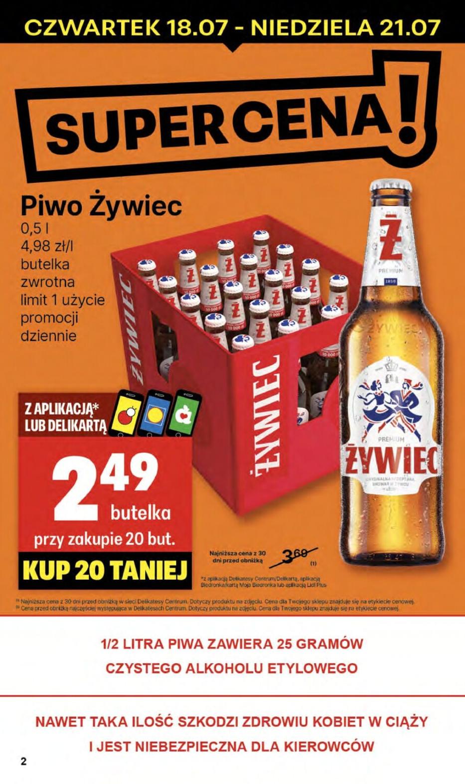 Gazetka promocyjna Delikatesy Centrum str. 2