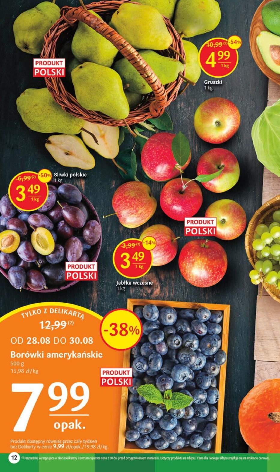 Gazetka promocyjna Delikatesy Centrum str. 12