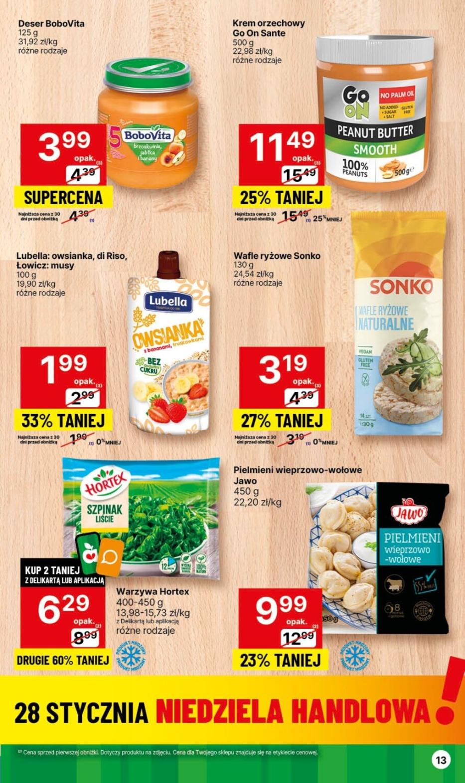 Gazetka promocyjna Delikatesy Centrum str. 13