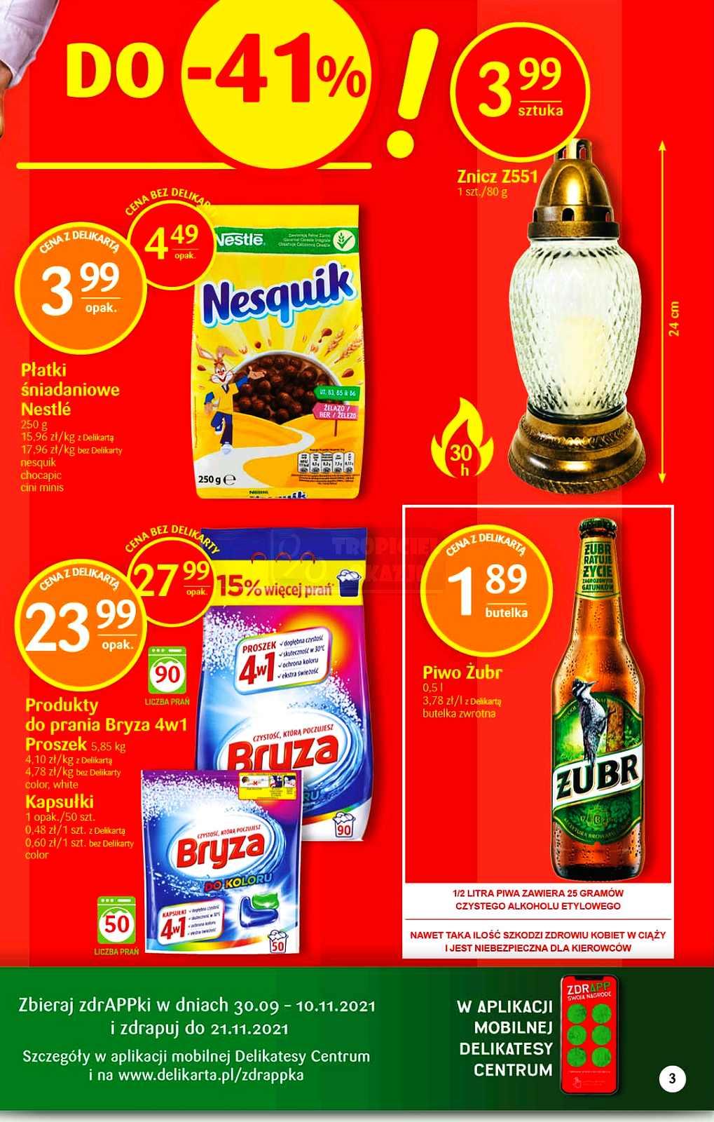 Gazetka promocyjna Delikatesy Centrum str. 3