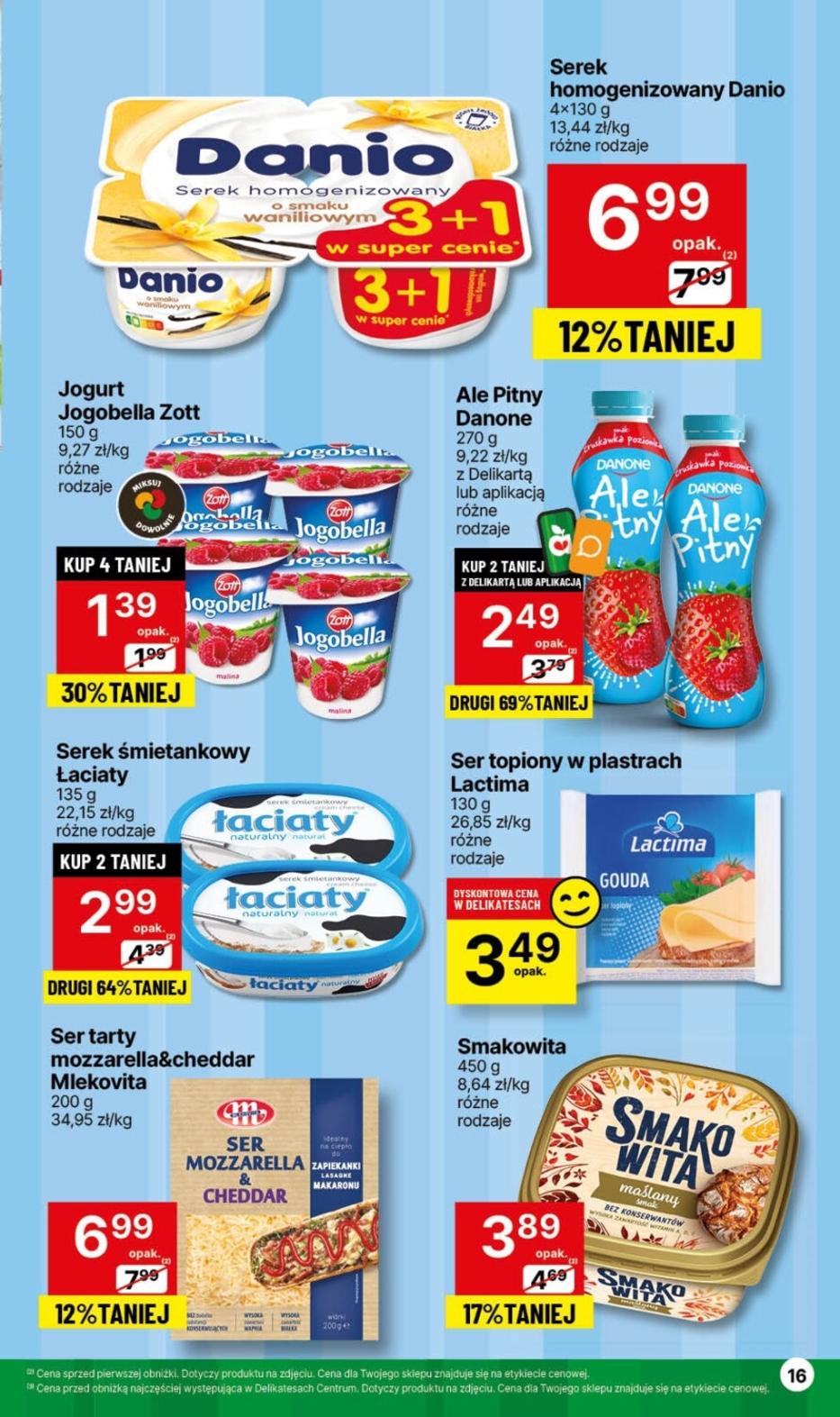 Gazetka promocyjna Delikatesy Centrum str. 16